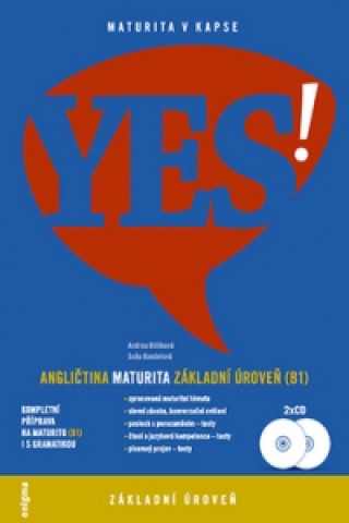 Book YES! Angličtina maturita Andrea Billíková