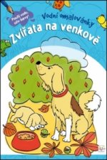 Kniha Vodní omalovánky - Zvířata na venkově Barbara Wierzchowska
