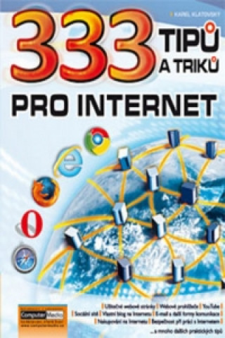 Könyv 333 tipů a triků pro internet Karel Klatovský