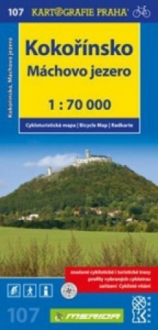 Nyomtatványok Kokořínsko, Máchovo jezero 1:70 000 