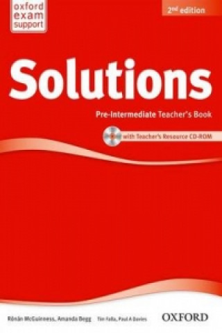 Carte Solutions: Pre-Intermediate: Teacher's Book and CD-ROM Pack Tim Falla; P.A. Davies; R. McGuinnes