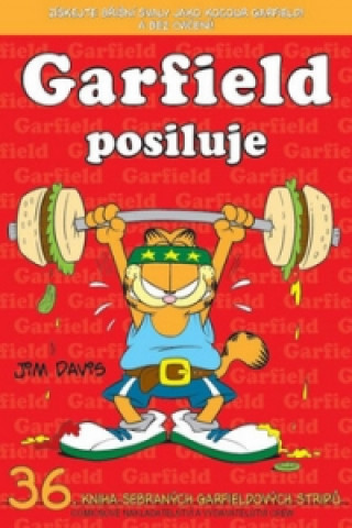 Book Garfield posiluje Jim Davis
