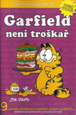 Kniha Garfield není troškař Jim Davis