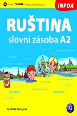 Kniha Ruština slovní zásoba A2 Ljudmila Karnějeva