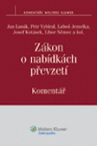Книга Zákon o nabídkách převzetí Jan Lasák