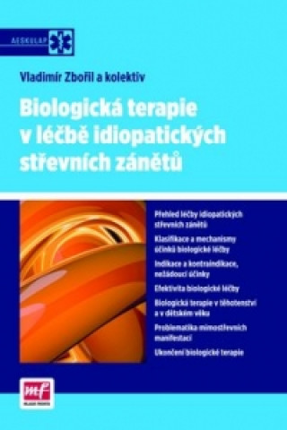 Kniha Biologická terapie v léčbě idiopatických střevních zánětů Vladimír Zbořil