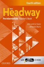 Könyv New Headway Pre-Int. Teacher's Book Fourth Edition with Teacher's Resource Disc John a Liz Soars