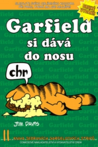 Book Garfield si dává do nosu Jim Davis