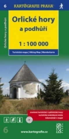Nyomtatványok Orlické hory a podhůří 1:100 000 