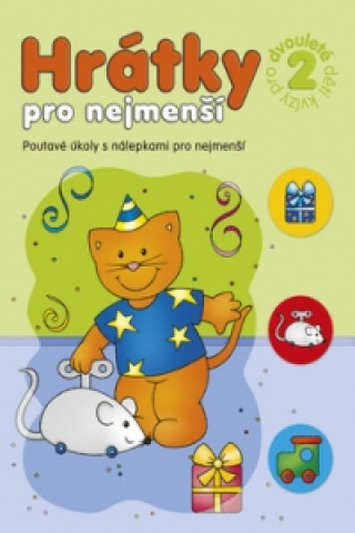 Book Hrátky pro nejmenší - Kvízy pro dvouleté děti 2 Agnieszka Bator