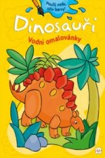 Kniha Vodní omalovánky - Dinosauři Barbara Wierzchowska