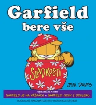 Kniha Garfield bere vše Jim Davis