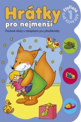 Carte Hrátky pro nejmenší Kvízy pro čtyřleté děti 1 Anna Podgórska