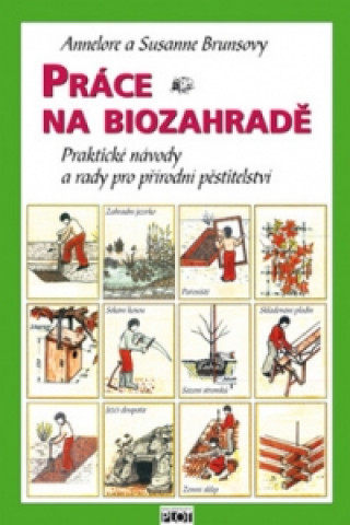 Kniha Práce na biozahradě Annelore a Susanne Brunsovy