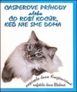 Kniha Casperove príhody alebo Čo robí kocúr, keď nie sme doma Jana Krajčovičová