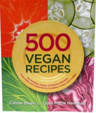 Könyv 500 veganských receptů Celine Steen