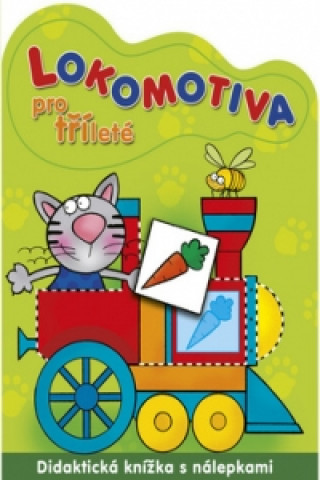 Kniha Lokomotiva pro tříleté Renata Wiacek