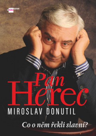 Kniha Pan Herec Miroslav Donutil Petr Čermák