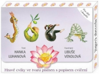 Carte Jógová abeceda Hanka Luhanová