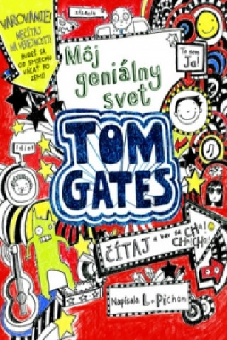 Book Tom Gates Môj geniálny svet Liz Pinchon