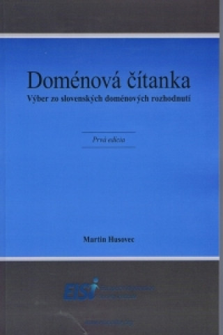 Könyv Doménová čítanka Martin Husovec