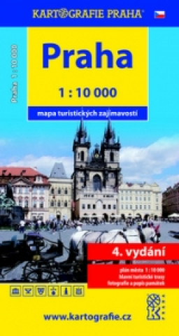 Materiale tipărite Praha mapa turistických zajímavostí 