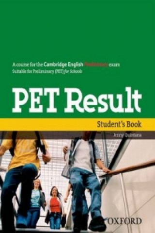 Kniha PET Result Student's Book Jenny Quintana