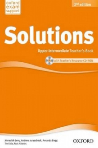 Kniha Maturita Solutions Upper-intermediate Teacher's Book with Teacher's resource CD Levy