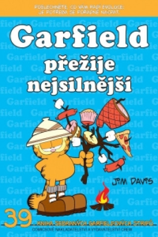 Book Garfield Přežije nejsilnější Jim Davis