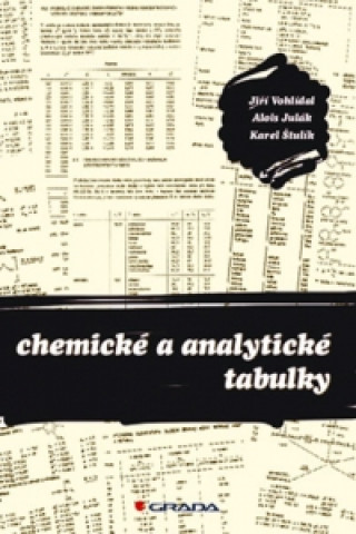 Book Chemické a analytické tabulky Vohlídal Jiří