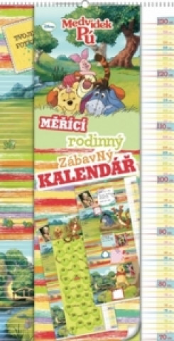 Kalendár/Diár Medvídek Pú měřící kalendář - nástěnný kalendář Walt Disney