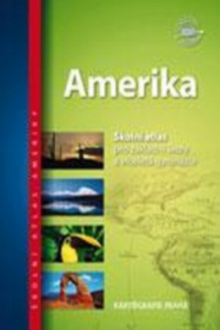 Carte Amerika Školní atlas 