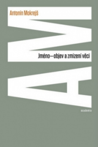 Book Jméno-objev a zmizení věci Antonín Mokrejš