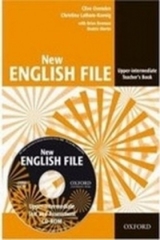 Könyv New English File Upper Intermediate Teacher's Book + Test Resource CD-ROM Clive Oxenden