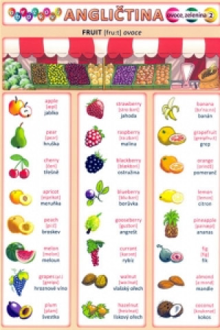 Book Obrázková angličtina 2 ovoce a zelenina Petr Kupka