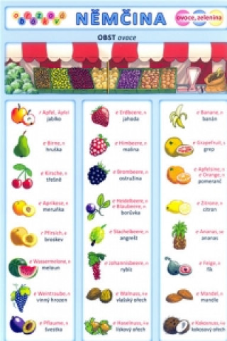 Carte Obrázková němčina 2 ovoce a zelenina Kupka