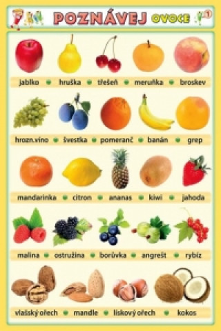 Kniha Poznávej zeleninu a ovoce 1 Petr Kupka