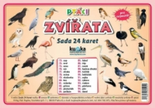Printed items Sada 24 karet Ptáci Petr Kupka