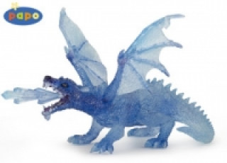 Game/Toy Crystal drak modrý 