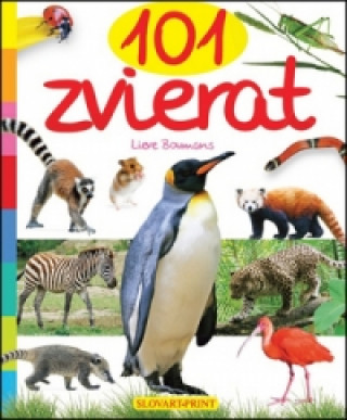 Kniha 101 zvierat neuvedený autor