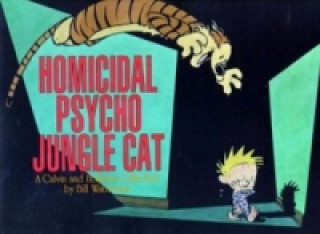 Книга Calvin a Hobbes Lidožravá šílená kočka z džungle Bill Watterson