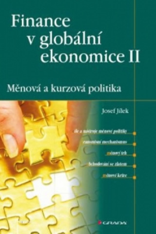 Kniha Finance v globální ekonomice II Josef Jílek