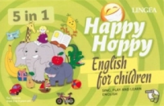 Książka Happy Hoppy English for children neuvedený autor