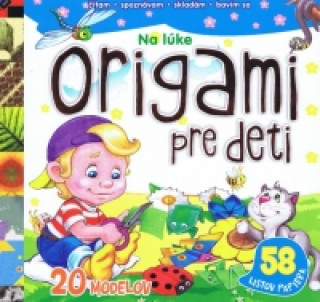 Kniha Origami pre deti Na lúke neuvedený autor