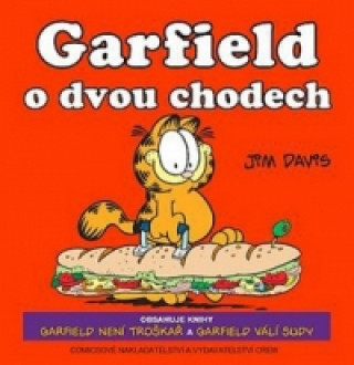 Book Garfield o dvou chodech č.9+10 Jim Davis