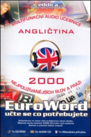 Audio CD Euroword Angličtina 2000 nejpoužívanějších slov 