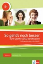 Книга So geht'snoch besser zum Goethe- ÖSD-Zertifikat B1 neuvedený autor