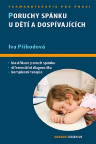 Book Poruchy spánku u dětí a dospívajících Iva Příhodová