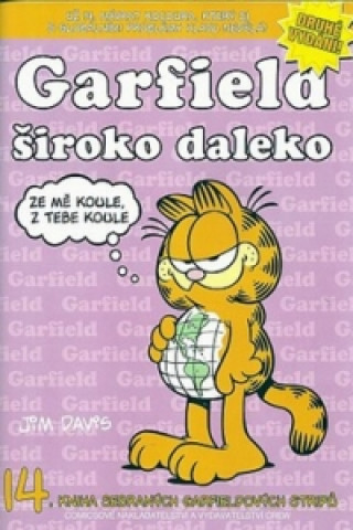 Book Garfield široko daleko Jim Davis