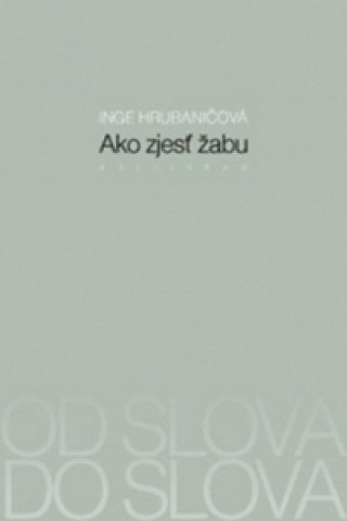 Kniha Ako zjesť žabu Inge Hrubaničová
